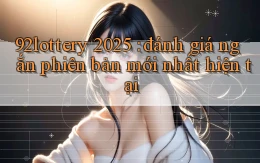 92lottery 2025 đánh giá ngắn phiên bản mới nhất hiện tại