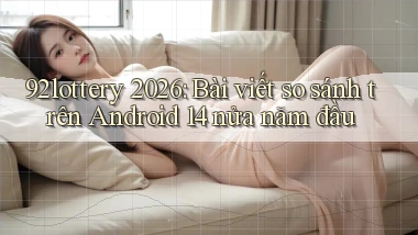 92lottery 2026 bài viết so sánh trên Android 14 nửa năm đầu