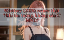 92lottery (2026) review thật khi tin tưởng, không cần CMND