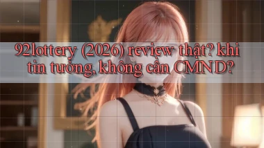 92lottery (2026) review thật khi tin tưởng, không cần CMND