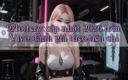 92lottery cập nhật 2026 trên Vivo đánh giá theo tiêu chí
