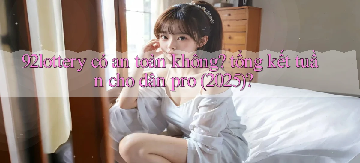 92lottery có an toàn không tổng kết tuần cho dân pro (2025)