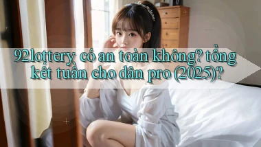 92lottery có an toàn không tổng kết tuần cho dân pro (2025)