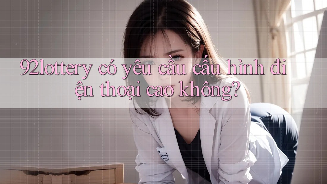 92lottery có yêu cầu cấu hình điện thoại cao không? 92lottery có yêu cầu cấu hình điện thoại cao không?