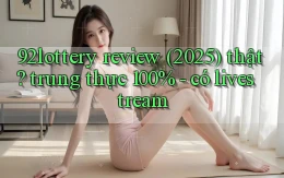 92lottery review (2025) thật trung thực 100%   có livestream