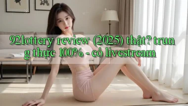 92lottery review (2025) thật trung thực 100%   có livestream