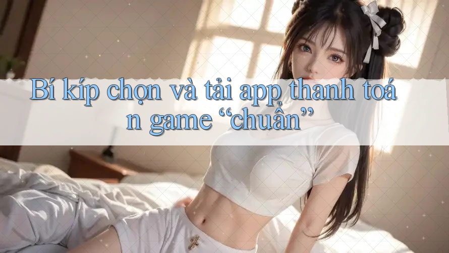 Bí kíp chọn và tải app thanh toán game “chuẩn”