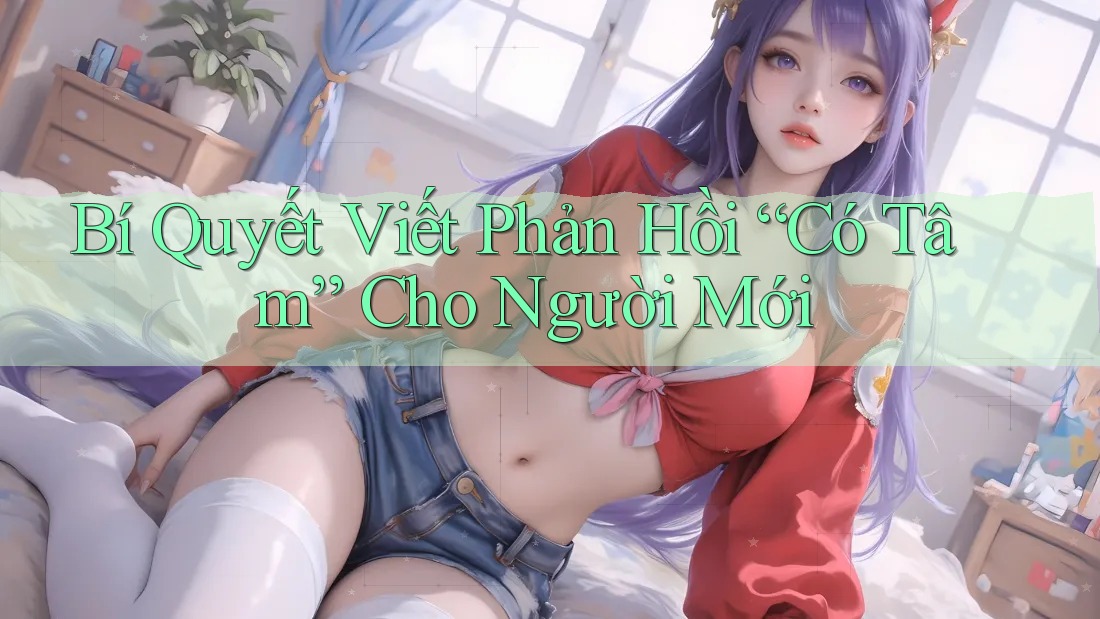Bí Quyết Viết Phản Hồi “Có Tâm” Cho Người Mới