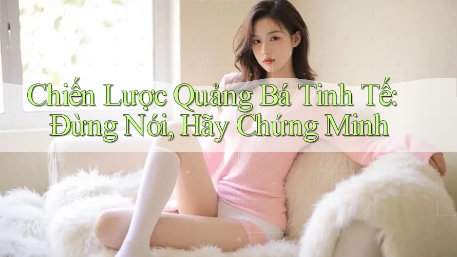 Chiến Lược Quảng Bá Tinh Tế: Đừng Nói, Hãy Chứng Minh Chiến Lược Quảng Bá Tinh Tế: Đừng Nói, Hãy Chứng Minh