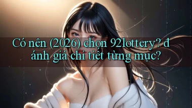 Có nên (2026) chọn 92lottery đánh giá chi tiết từng mục