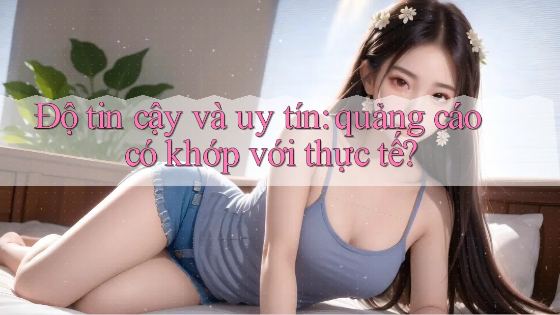 Độ tin cậy và uy tín: quảng cáo có khớp với thực tế? Độ tin cậy và uy tín: quảng cáo có khớp với thực tế?