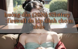 hướng dẫn (2026) 92lottery firewall đa lớp dành cho mobile