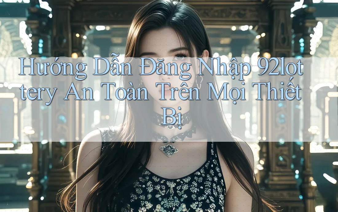 Hướng Dẫn Đăng Nhập 92lottery An Toàn Trên Mọi Thiết Bị