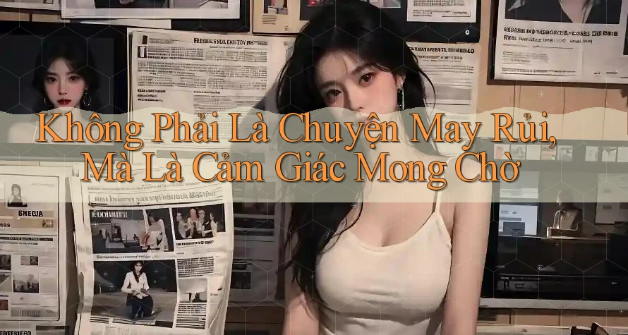 Không Phải Là Chuyện May Rủi, Mà Là Cảm Giác Mong Chờ Không Phải Là Chuyện May Rủi, Mà Là Cảm Giác Mong Chờ