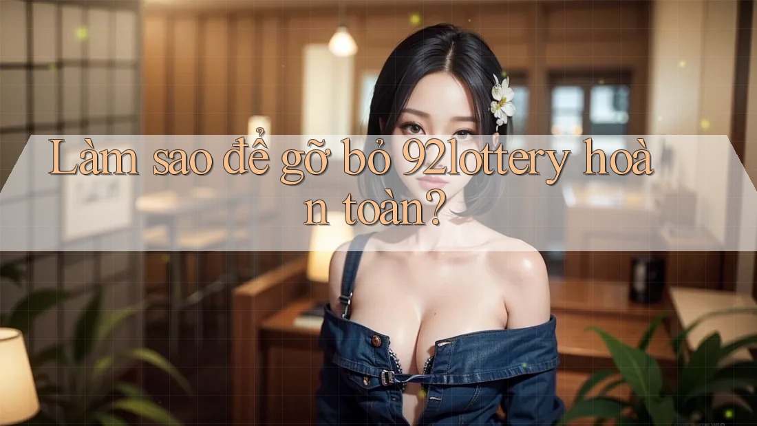 Làm sao để gỡ bỏ 92lottery hoàn toàn?