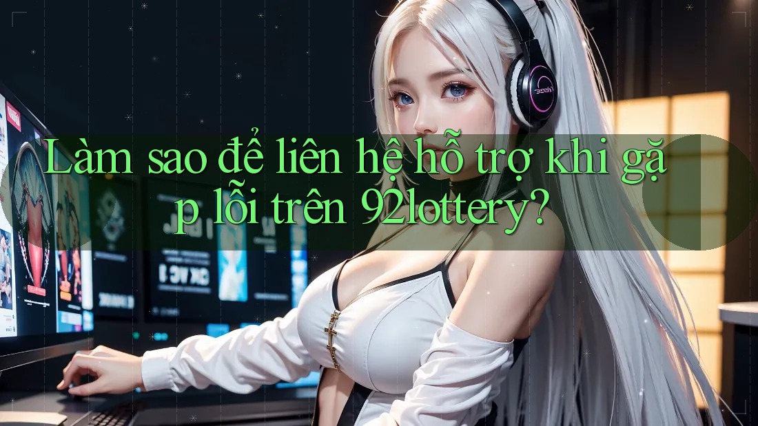 Làm sao để liên hệ hỗ trợ khi gặp lỗi trên 92lottery?