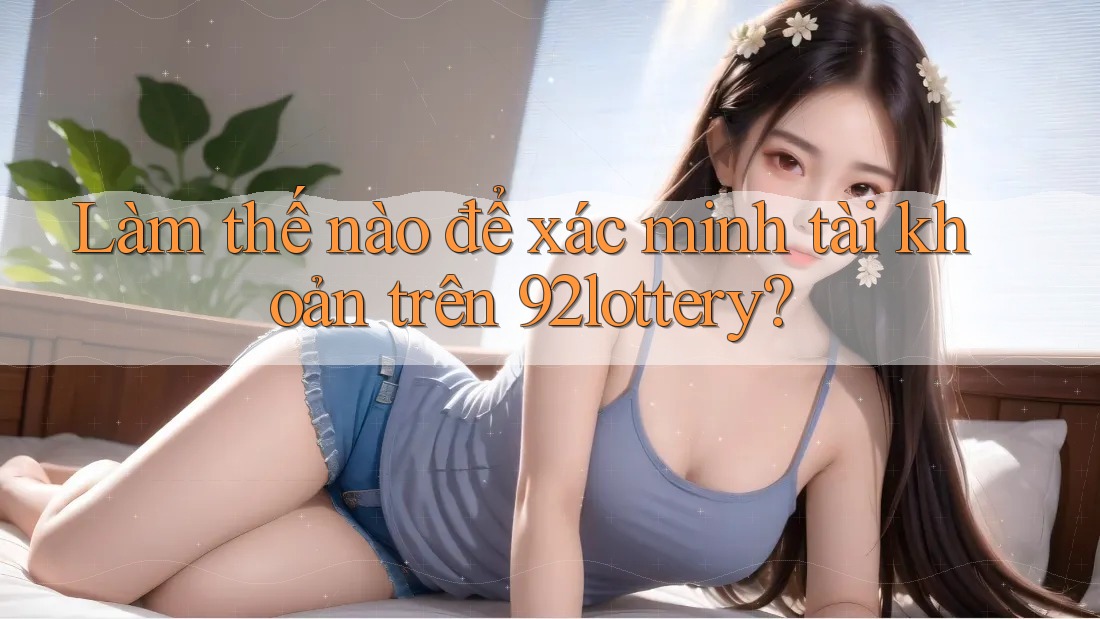 Làm thế nào để xác minh tài khoản trên 92lottery?