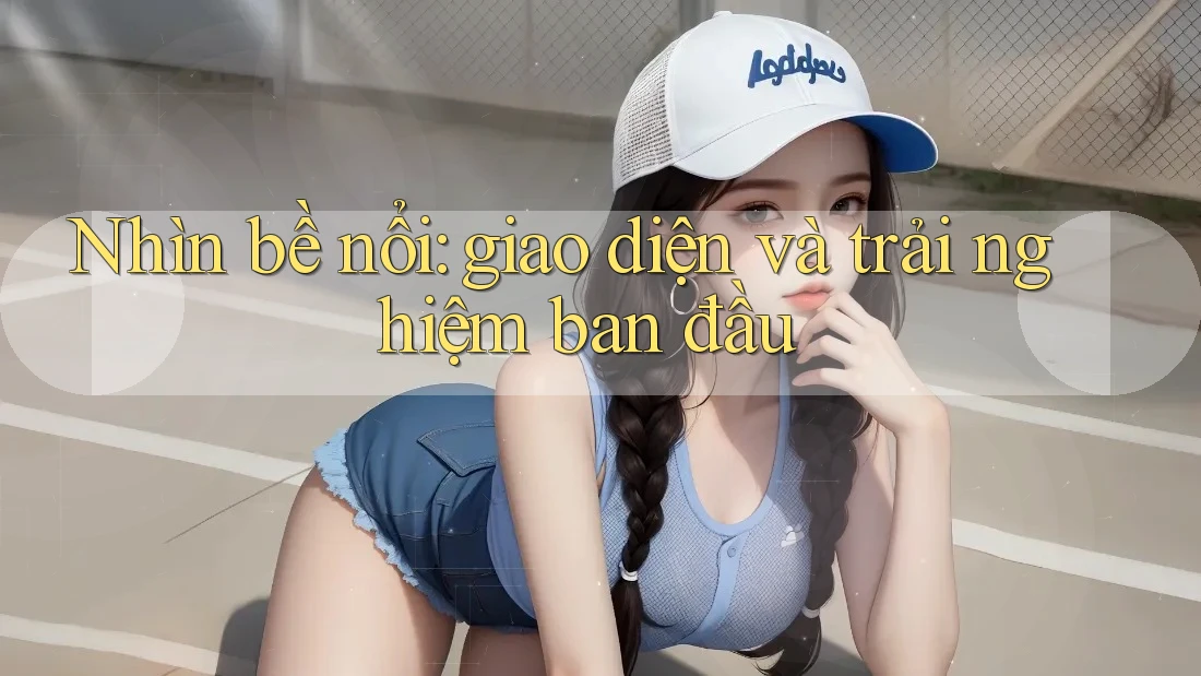 Nhìn bề nổi: giao diện và trải nghiệm ban đầu