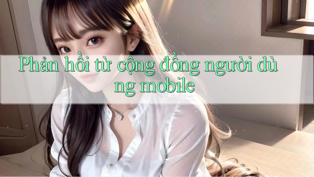 Phản hồi từ cộng đồng người dùng mobile