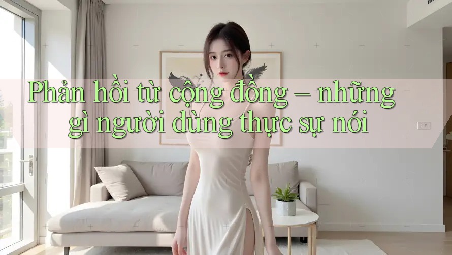 Phản hồi từ cộng đồng: những gì người dùng thực sự nói
