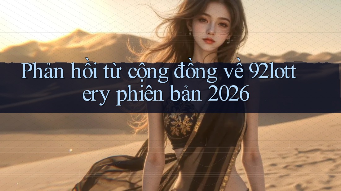 Phản hồi từ cộng đồng về 92lottery phiên bản 2026