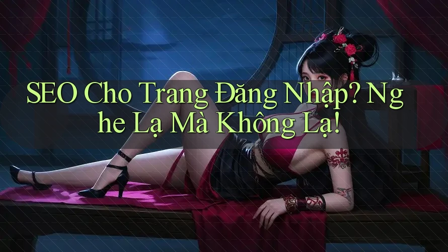 SEO Cho Trang Đăng Nhập? Nghe Lạ Mà Không Lạ! SEO Cho Trang Đăng Nhập? Nghe Lạ Mà Không Lạ!