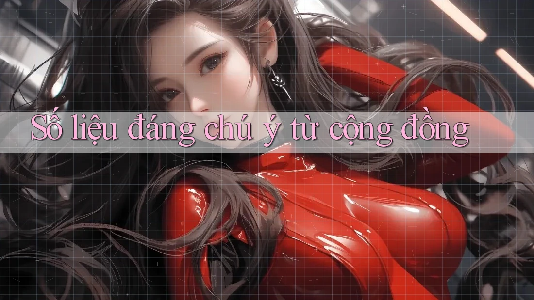 Số liệu đáng chú ý từ cộng đồng Số liệu đáng chú ý từ cộng đồng