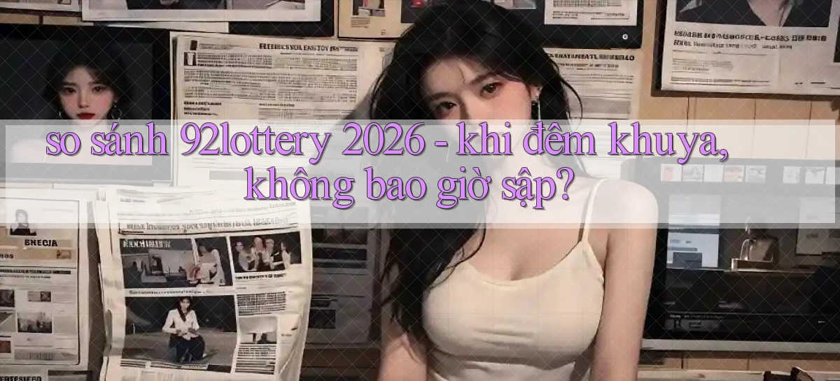 so sánh 92lottery 2026   khi đêm khuya, không bao giờ sập
