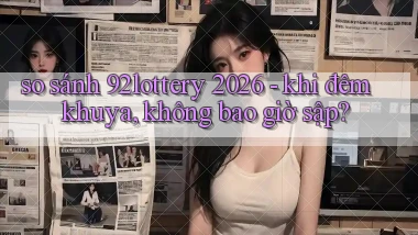so sánh 92lottery 2026   khi đêm khuya, không bao giờ sập