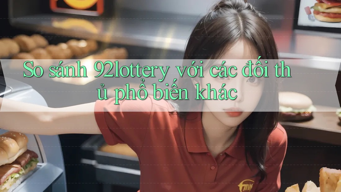 So sánh 92lottery với các đối thủ phổ biến khác