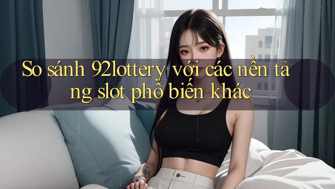 So sánh 92lottery với các nền tảng slot phổ biến khác