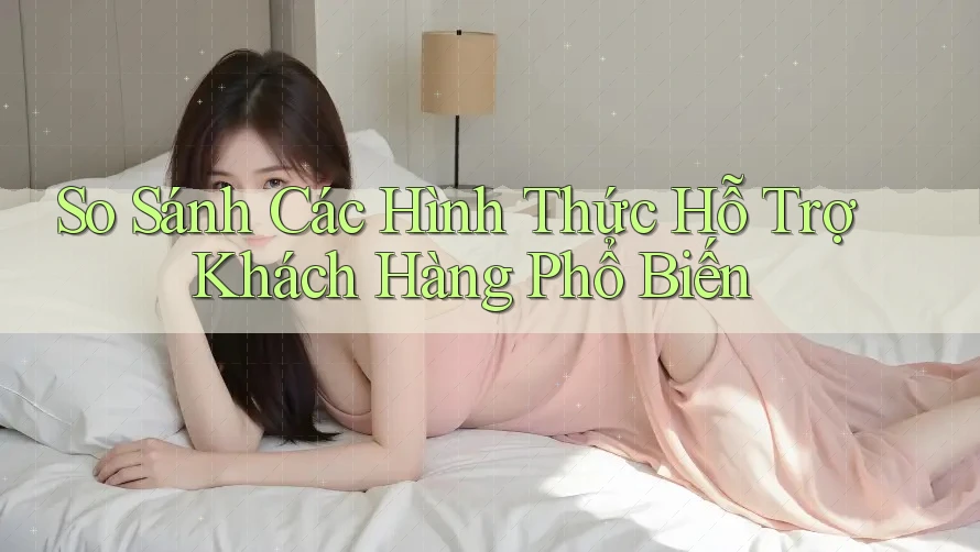 So Sánh Các Hình Thức Hỗ Trợ Khách Hàng Phổ Biến So Sánh Các Hình Thức Hỗ Trợ Khách Hàng Phổ Biến