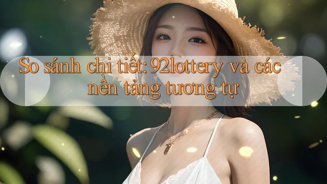 So sánh chi tiết: 92lottery và các nền tảng tương tự