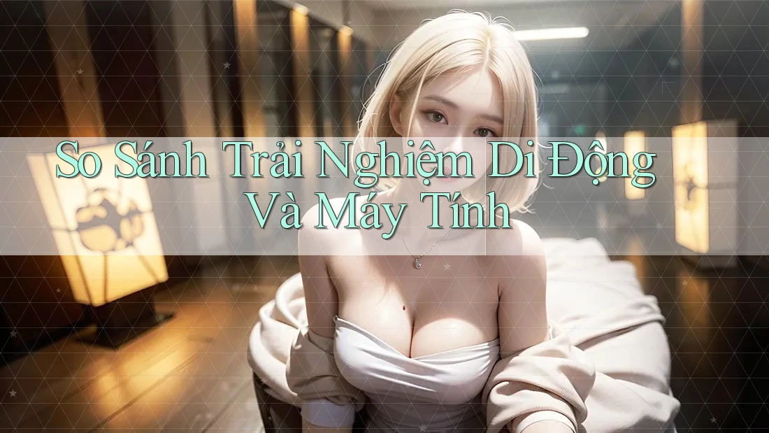 So sánh trải nghiệm di động và máy tính So sánh trải nghiệm di động và máy tính