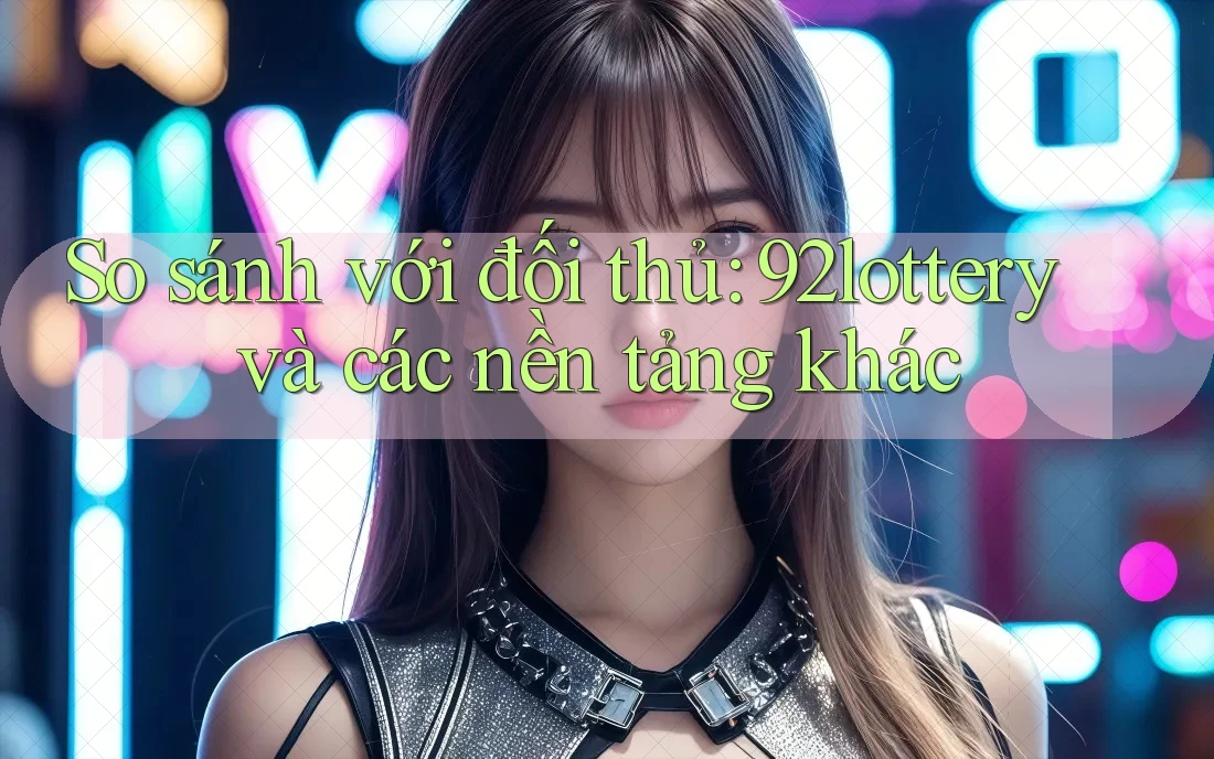 So sánh với đối thủ: 92lottery và các nền tảng khác