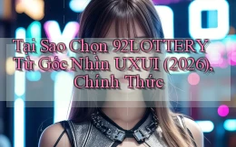 Tại sao chọn 92lottery từ góc nhìn UXUI (2026), chính thức