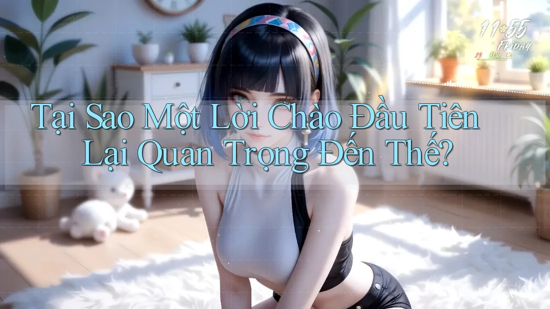 Tại Sao Một Lời Chào Đầu Tiên Lại Quan Trọng Đến Thế?