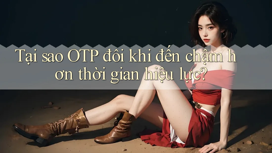 Tại sao OTP đôi khi đến chậm hơn thời gian hiệu lực? Tại sao OTP đôi khi đến chậm hơn thời gian hiệu lực?