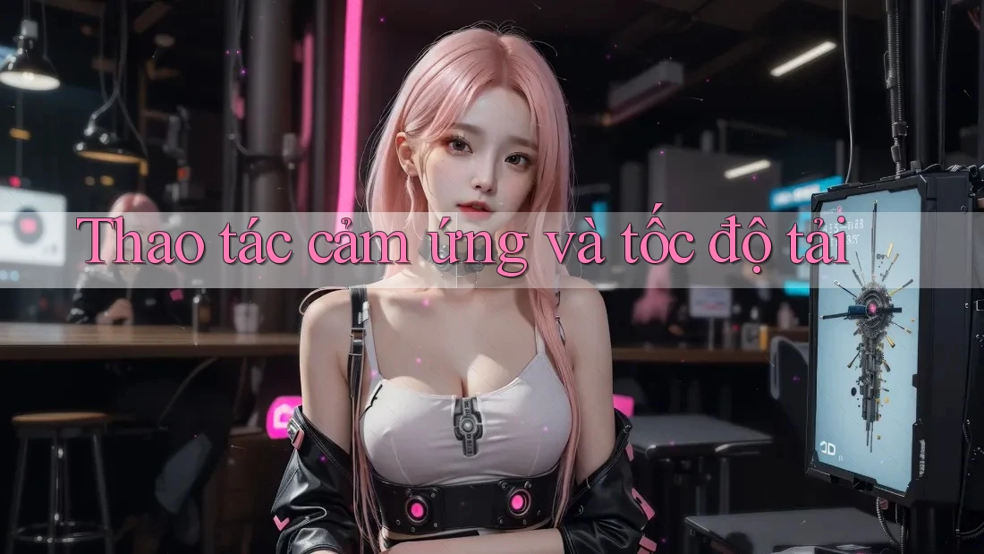 Thao tác cảm ứng và tốc độ tải
