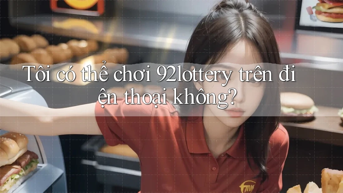 Tôi có thể chơi 92lottery trên điện thoại không?