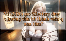 Vì (2026) sao 92lottery được hướng dẫn từ thành viên quan tâm