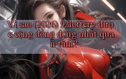Vì sao (2026) 92lottery được cộng đồng đông nhất quan tâm