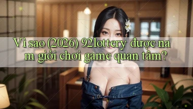 Vì sao (2026) 92lottery được nam giới chơi game quan tâm